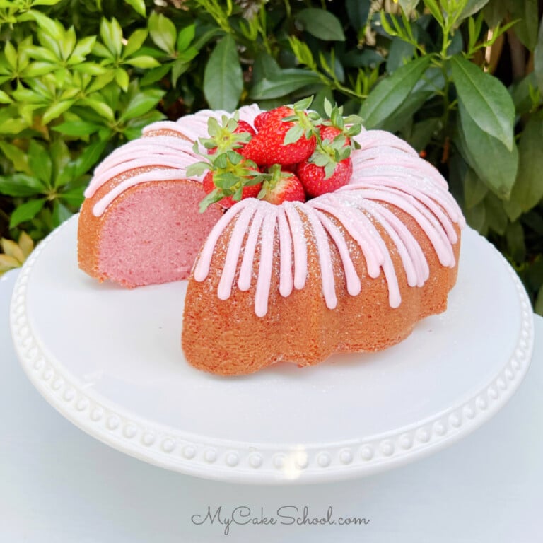 Strawberry Bundt Cake