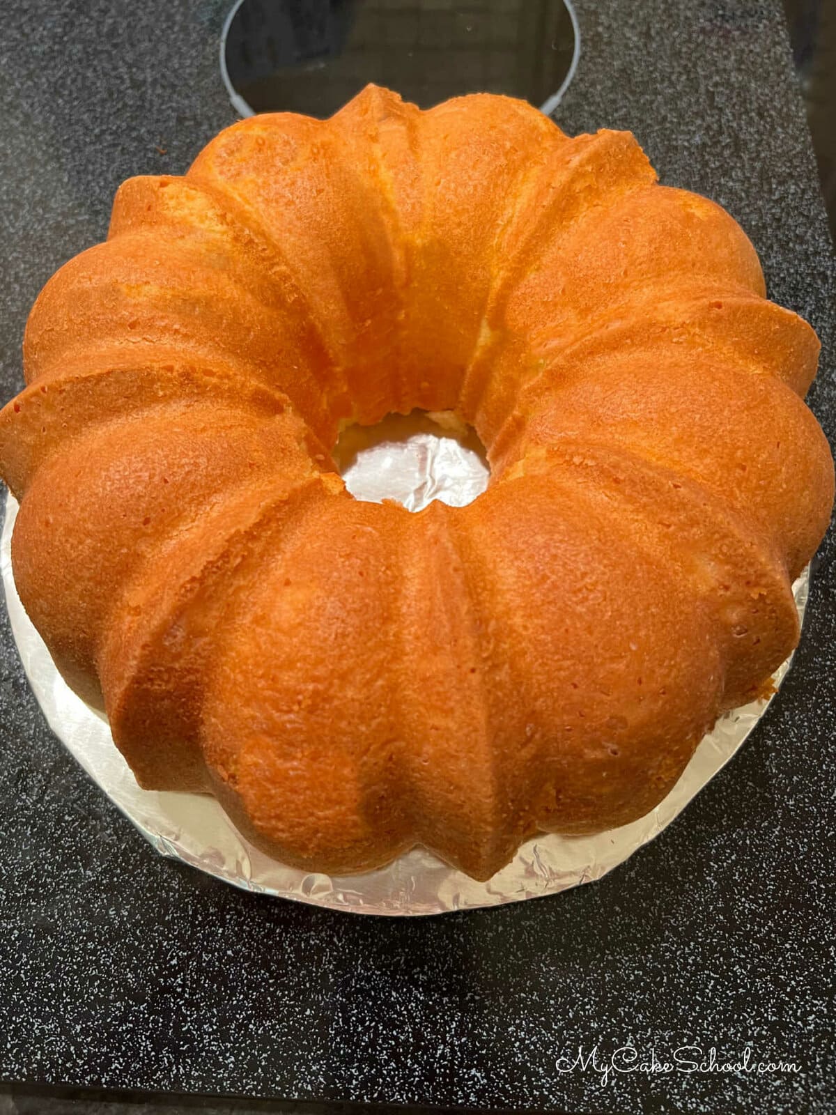 Buttermilk Pound Cake, freshly baked