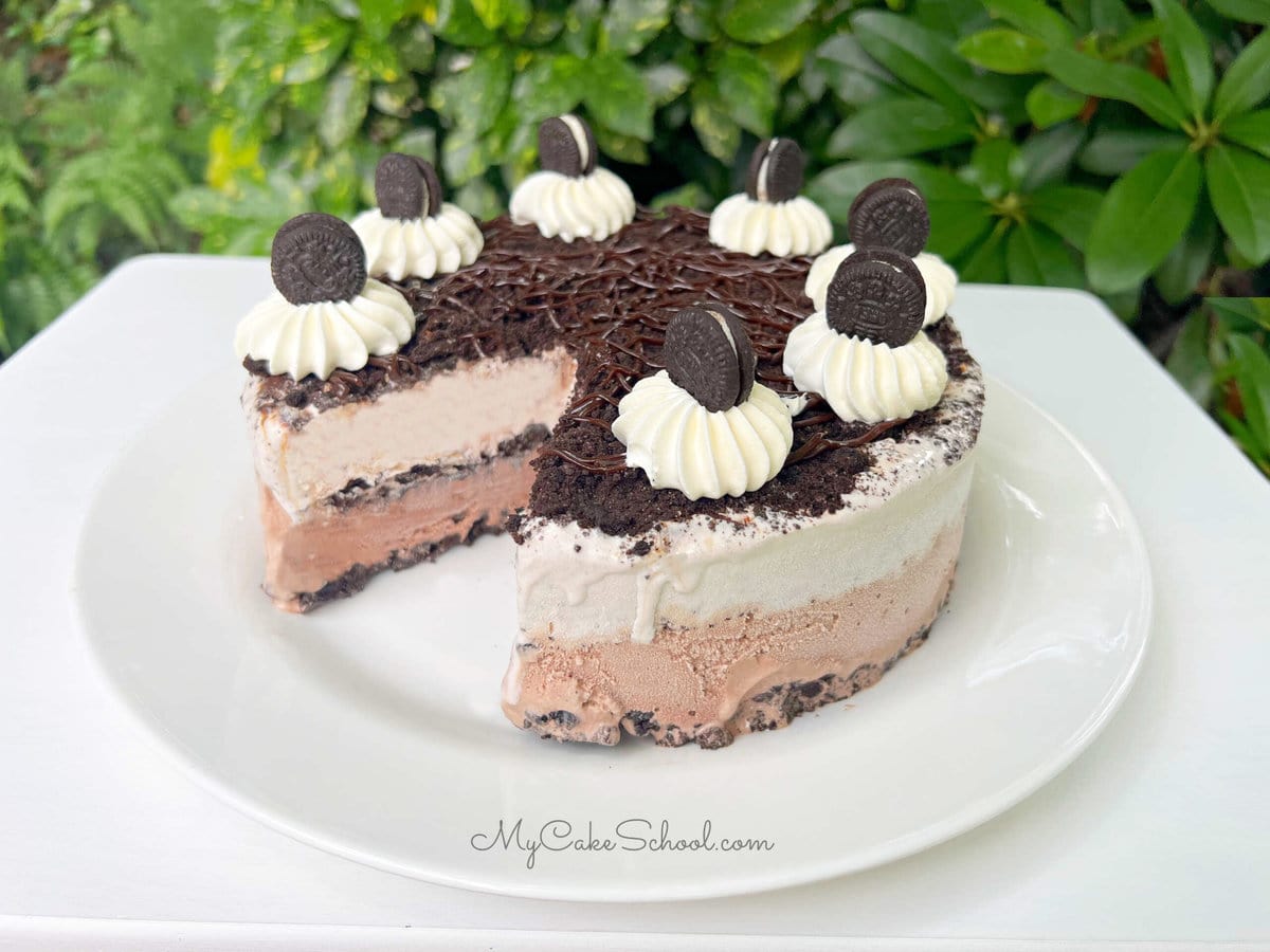 Ice cream cheap oreo cake