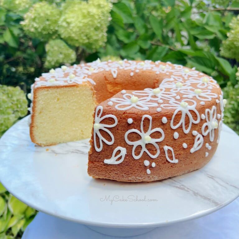 Lemon Cream Cheese Pound Cake