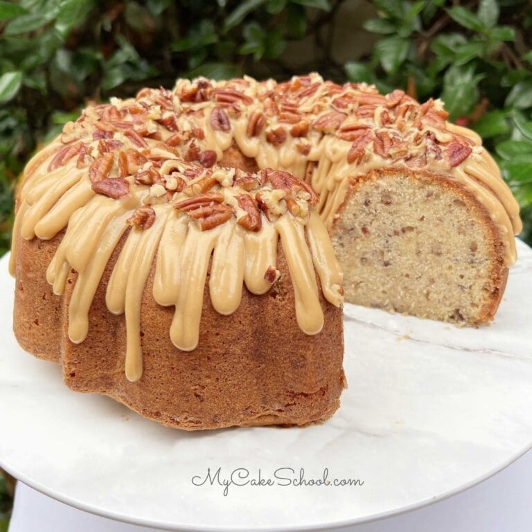 Sweet Potato Bundt Cake - My Cake School