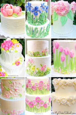 Floral Cake Designs My Cake School