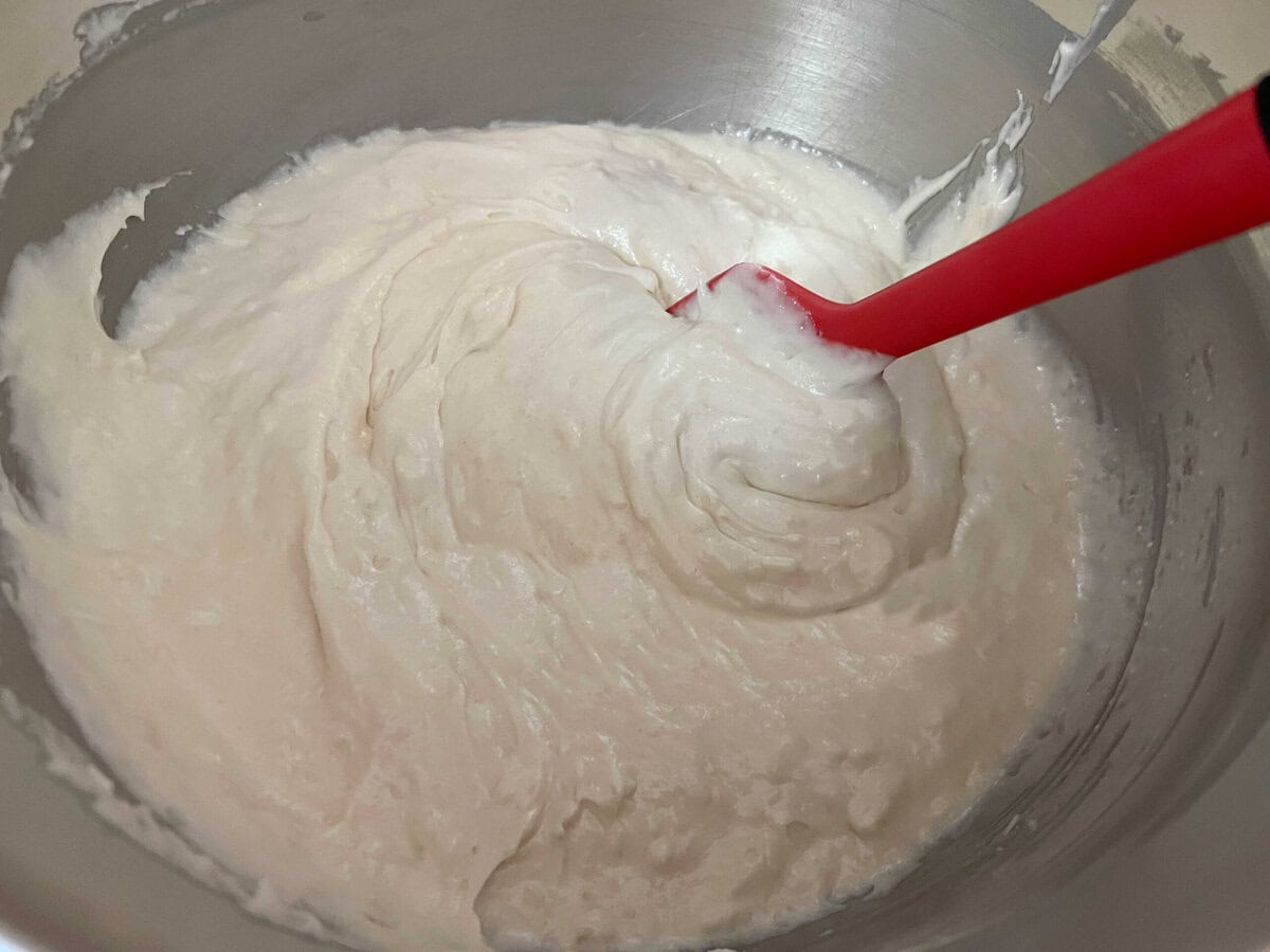 Batter for Easy Coconut Cake