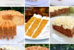 Photo grid of popular fall cakes.