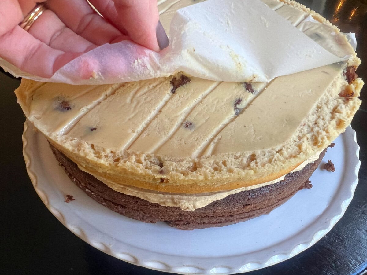 Peanut Butter Cheesecake Layer.
