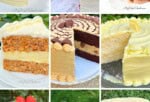 Cheesecake Cake Recipes photo grid.