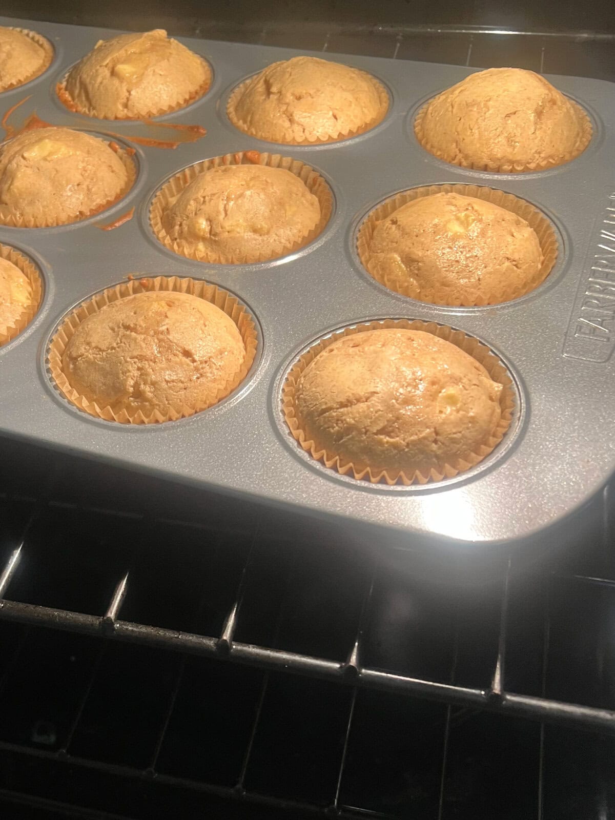 Baked Apple Spice Cupcakes.